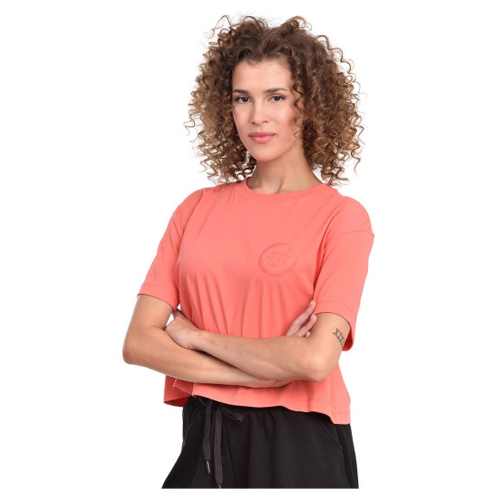 Target Γυναικεία κοντομάνικη μπλούζα Crop Top Loose